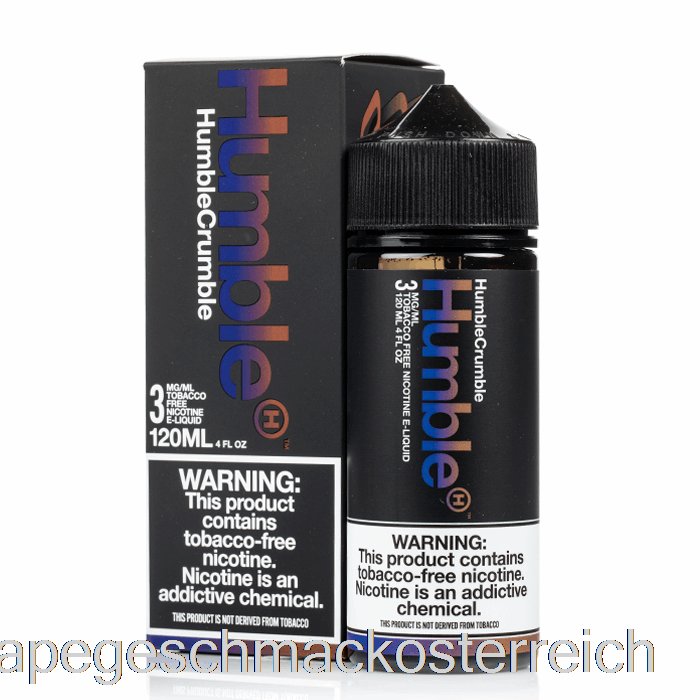 Humble Crumble - Humble Juice Co. - 120 Ml 0 Mg Vape-Geschmack